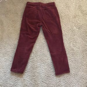 PacSun Pants - Burgundy Corduroy Pants PacSun Pants - Burgundy Corduroy Pants
